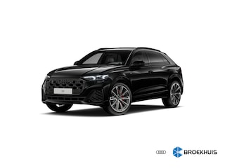 Audi Q8 55 TFSI e quattro Pro Line S 394PK | Trekhaak | 4-wielsturing | Panorama Dak | B&O | Nachtzicht | 360 Camera | Sfeerverlichting