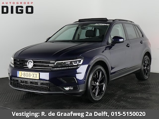 Volkswagen Tiguan 2.0 TSI 4Motion Highline Business R Automaat | 360° Camera | Trekhaak | Vol leer | Stoelverwarming | Schuif-/Kanteldak |
