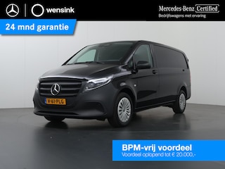 Mercedes-Benz Vito 116 CDI | Aut. | Lang L2 | Pro | Navigatie | Parkeercamera | 3-zits | Cruise | Betimmering | Certified