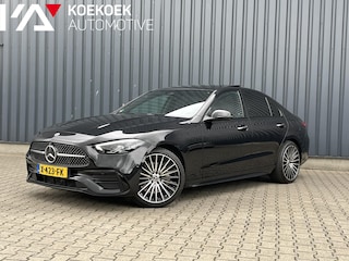 Mercedes-Benz C-klasse 300 e AMG Line MASSAGE/PANO/HEADUP/SPOILER/360CAM/BOMVOL