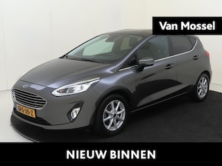 Ford Fiesta 1.0 EcoBoost Titanium X | airco automatisch | Apple Carplay/Android Auto | cruise control | lichtmetalen velgen 15" | navigatiesysteem full map |
