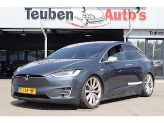 Tesla Model X 90D Base | 2 Persoons | SOH 87,9 % | Luchtvering werkt niet/ Scherm werkt ook niet |