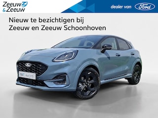 Ford Puma 1.0 EcoBoost Hybrid BlueCruise Edition 155Pk | Winterpack | 18" Lichtmetaal | 360Camera | Adaptive Cruisecontrol | BLIS | El. Achterklep | Unieke bekleding | Nieuw op voorraad!