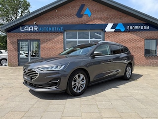 Ford Focus Wagon 1.0 EcoBoost 155PK Hybrid Titanium 1ste Eigenaar | Navi | Camera | Groot Navi | Trekhaak