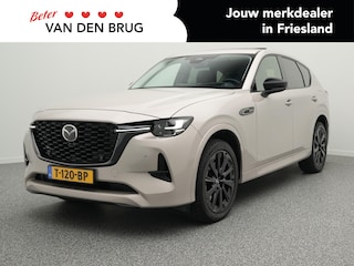 Mazda CX-60 2.5 e-SkyActiv PHEV 327pk Takumi | Panoramadak | Trekhaak | Lederen bekleding + memory | BOSE | 2500kg trekgewicht! |