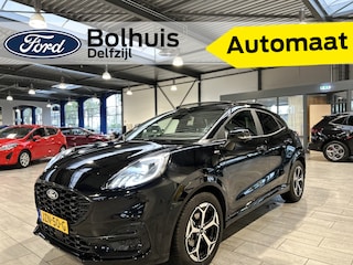 Ford Puma EcoBoost Hybrid 125pk ST-Line | Trekhaak | Winter Pack | Pano | Adapt. Cruise | 360 Camera | Elek. Klep | All-seasons |