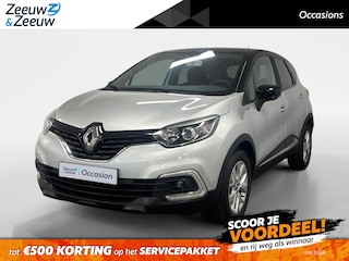 Renault Captur 1.2 TCe Limited AUTOMAAT NAVI AIRCO CRUISE CONTROLE HOGE INSTAP LM VELGEN ZEER MOOIE AUTO DEALER ONDERHOUDEN