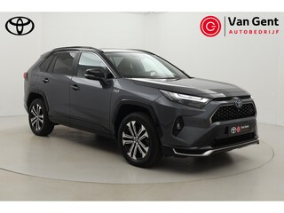 Toyota RAV4 2.5 Plug-in Hybrid AWD Bi-Tone Plus | Trekhaak | 360 camera | Leder | Stoelverwarming/-ventilatie | JBL | Head-up display | Navigatie | Apple Carplay / Android Auto | Stuurwiel verwarmd | Verwarmbare voorruit | Digitale binnenspiegel | 18 inch