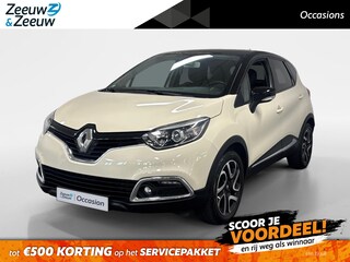 Renault Captur 0.9 TCe Dynamique NAVI AIRCO TREKHAAK CAMERA CRUISE CONTROLE HOGE INSTAP LM VELGEN WINTERBANDEN SET ERBIJ DEALER ONDERHOUD 12 MAANDEN GARANTIE