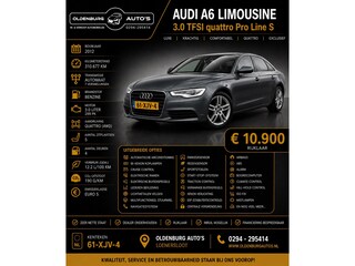 Audi A6 Limousine 3.0 TFSI quattro Pro Line S