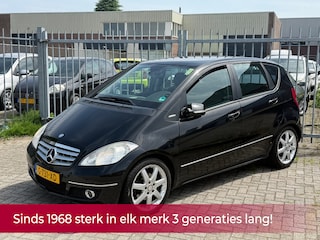 Mercedes-Benz A-klasse 200 Turbo Avantgarde 193PK 5DEURS! NAVI l CRUISE l AIRCO l LEER l LMV l TOPSTAAT l DEALER OH!