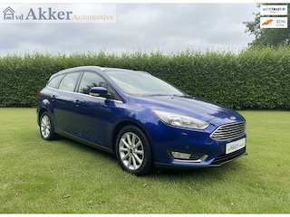 Ford Focus Wagon 1.5 Titanium Automaat I Dealer ond I Keyless I Stoel/stuur/voorruit vw I Zeer netjes!