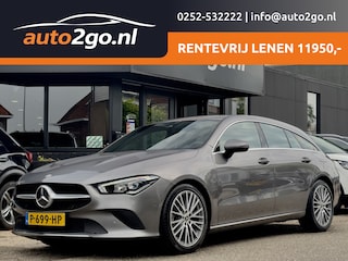 Mercedes-Benz CLA Shooting Brake 180 AUT7 SOLUTION LUXURY VOL-LEDER 18 INCH-LMV NAVI CAMERA DIGI-DASH LED PDC
