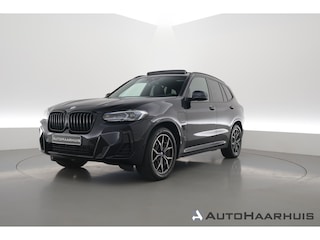 BMW X3 xDrive30e M-Sport | Rijklaar | Elek. Trekhaak | S/K-Dak | Shadowline | Leder | HUD | Stuur-Stoelverw. | Dig. Cockpit | Dodehoek | Camera+PDC | Cruise | Laser-Led | Elek. Klep (fysieke check) V