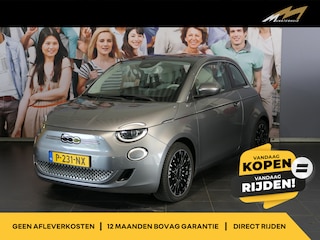 Fiat 500 La Prima 42 kWh - Panoramadak! - Lederen bekleding - Dodehoek - Stoelverwarming - Adaptive cruise