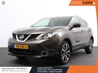 Nissan Qashqai 1.2 Tekna Automaat Panorama dak Lederen bekleding Stoelen electrisch verstelbaar Camera 360 Trekhaak Cruise Control Lichtmetalen velgen Trekhaak