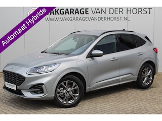 Ford Kuga 2.5-225pk PHEV ST-Line X. Hybride rijden voor een reële prijs ! Camera v+a, LED verl., autm. airco dual, lane- en side assist, stoel- en voorraamverw., keyless entry & start, elektr. achterklep, navigatie, telefoonvoorb. etc.