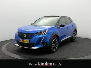 Peugeot 2008 EV GT Pack 50 kWh 3-Fase SOH 89,8% | Panoramadak | 3D i-Cockpit | Navigatie | Camera | Carplay&Android