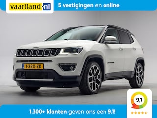 Jeep Compass 1.3T Limited 150 PK Aut. [ Trekhaak Xenon Apple / Android Half-leder Navi Camera Clima ]