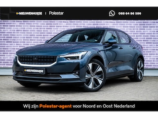Polestar 2 Long Range Single Motor 78 kWh | Pilot lite pack | Adaptive cruise control | 360 camera | Stoelverwarming | Google Maps navigatie | Dode hoek detectie BLIS | LED koplampen | Keyless | Apple Carplay / Android Auto |