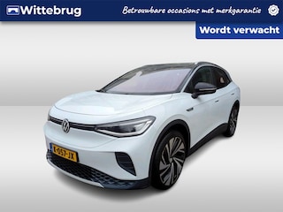 Volkswagen ID.4 Max 77 kWh / SOH 91%/ AUTOMAAT/ WARMTEPOMP/ PANO/ MEMORY SEAT/ MASSAGE/ 360 CAMERA/ ELEK.ACHTERKLEP/ KEYLESS/ LED/ 21'' LMV