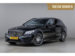 Mercedes-Benz C-klasse Estate 450 AMG 4MATIC Stage2 438pk Pano-dak|Nightpakket|Camera|Alcantara|Elek-A.klep|Perfect-onderhouden