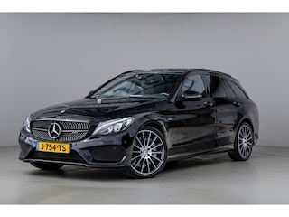 Mercedes-Benz C-klasse Estate 450 AMG 4MATIC Stage2 438pk Pano-dak|Nightpakket|Camera|Alcantara|Elek-A.klep|Perfect-onderhouden