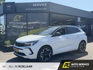 Opel Grandland 1.6 Turbo Plug-In Hybrid 4x4 Ultimate Als nieuw! Incl. garantie en beurt | 300pk! | Full LED | 19" | Camera | Alcantara met leer | Cruise | Dikste uitvoering!