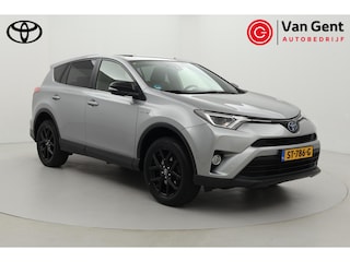 Toyota RAV4 2.5 Hybrid Black Edition | Panoramadak | Trekhaak | Leder | Navigatie | Stoelverwarming | Keyless | Adaptive Cruise  | Clima | Parkeersensoren voor/achter | Camera | Elektrische achterklep | 18 inch