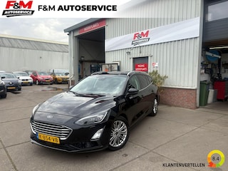 Ford Focus Wagon 1.0 EcoBoost Titanium Business Stoel-Stuurverwarming, Pdc, camera