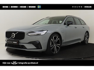 Volvo V90 T8 PLUG-IN HYBRID AWD ULTRA EXECUTIVE EDITION -PANO.DAK|BOWERS&WILKINS|LUCHTVERING|HEAD-UP DISP.|360°CAM|20"|GEVENT.LEDER+MASSAGE|TREKHAAK|ALL.SEASON