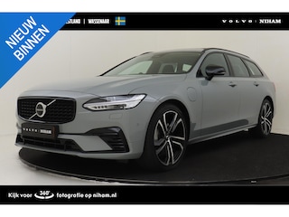 Volvo V90 T8 PLUG-IN HYBRID AWD ULTRA EXECUTIVE EDITION -PANO.DAK|BOWERS&WILKINS|LUCHTVERING|HEAD-UP DISP.|360°CAM|20"|GEVENT.LEDER+MASSAGE|TREKHAAK|ALL.SEASON