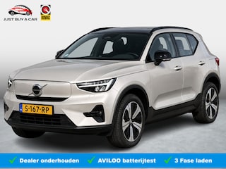 Volvo XC40 Recharge Plus luxury 70 Kwh SoH 95,1% / Duurste Uitvoering / Adaptieve Cruise / Panorama Dak / Warmtepomp / 3 Fase / 360 Camera / Stoel en stuur verwarming / Stand verwarming / Harman Kardon Soundsysteem / Memory /