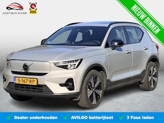 Volvo XC40 Recharge Plus luxury 70 Kwh SoH 95,1% / Duurste Uitvoering / Adaptieve Cruise / Panorama Dak / Warmtepomp / 3 Fase / 360 Camera / Stoel en stuur verwarming / Stand verwarming / Harman Kardon Soundsysteem / Memory /