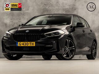 BMW 118i M Sport High Executive Automaat (KUIPSTOELEN, M PAKKET, APPLE CARPLAY, CAMERA, LEDER, SPORTSTOELEN, STOELVERWARMING, CRUISE, NIEUWSTAAT)