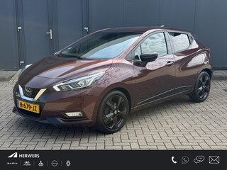 Nissan Micra 1.0 IG-T N-Style /  Apple Carplay / Android Auto / Cruise Control / Stoelverwarming / Achteruitrijcamera /  Lederenbekleding