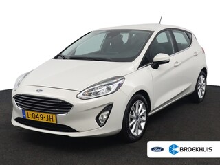Ford Fiesta 1.0 EcoBoost Titanium | Winterpack | CarPlay/Android Auto | Keyless Entry/Go | Parkeersensoren | Lichtmetalen Velgen | Cruise Control | Climat Control