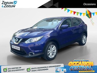 Nissan Qashqai 1.2 Acenta | Climate | Cruise | Trekhaak | Parkeersensoren | Camera | Navigatie |