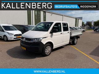 Volkswagen Transporter 2.0 TDI DC / 6 persoons / pick up / Open laadbak / dubbel cabine