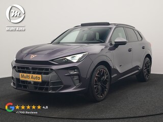 Cupra Terramar 1.5 TSI e-Hybrid VZ Copper Edition PHEV 272pk DARK VOID METALLIC | Panodak | Head Up | Adaptive Cruise | 360 Camera | Lederen Sportstoelen Memory & Verwarmd | Sennheiser Premium Audio | Matrix LED | Sfeerverlichting | Stuur Verwarmd | Keyless | Blis | Plug In Hybrid |