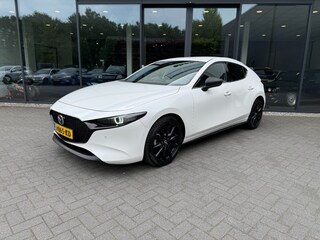 Mazda 3 2.0 SkyActiv-X M 180pk Luxury,LED,Leer,Bose,HUD,Stoel/stuurverw,Cam,Lane Ass.,Memory