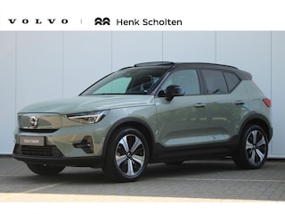 Volvo XC40 Recharge Pro Adaptieve Cruise Control met Pilot Assist | Panoramisch schuif/kanteldak | Premium audio by Harman Kardon | 360 Parkeercamera | Elek. voorstoelen met geheugen | Verwarmbare voorstoelen + stuurwiel |