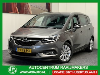 Opel Zafira 1.4 TURBO INNOVATION 7 PERSOONS NAVIGATIE CRUISE CONTROL CLIMATE CONTROL BLUETOOTH TELEFOON RIJSTROOKSENSOREN ACHTERUITRIJCAMERA TREKHAAK ZEER MOOI !!