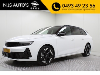 Opel Astra Sports Tourer 1.6 Turbo Plug In Hybrid GS | FULL OPTIONS | automaat | navi | matrix | head up | cruise adaptief | pdc v/a+camera | elect. panaramdak | elektr. achterklep | verwarmde vooruit | stoelverwarming | elekt. inklapbare spiegels | keyless