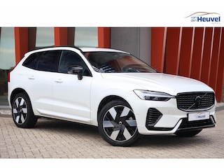 Volvo XC60 T6 Recharge AWD Ultimate Dark | Stoelverwarming | Trekhaak | Leder | Panoramadak | H/K | 360° Camera | Glossy Black | Keyless