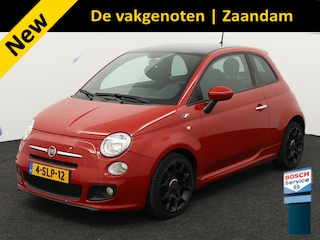 Fiat 500 0.9 TwinAir Lounge Bluetooth, Panoramadak, Buitenspiegels elektrisch verstel- en verwarmbaar, stuur multifunctioneel, Multimedia-voorbereiding. Deze Fiat 500 uit 2013 combineert Italiaans design met moderne techniek. Dankzij de pittige en zuinige 0.9 TwinAir motor rijd je soepel.