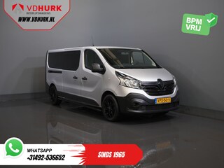 Renault Trafic 1.6 dCi L2 DC Dubbel Cabine Euro 6/ Cruise/ Navi/ LMV/ Airco/ PDC/ Sidebars/ Keyless