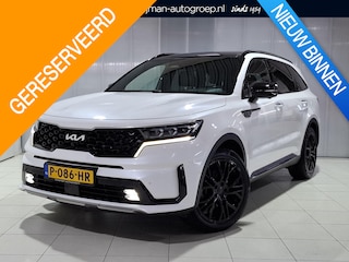 Kia Sorento 1.6 T-GDI Hybrid 2WD ExecutiveLine 7p. 20 inch, Stoel en verstuur verwarming, Schuif kantel dak, Apple Carplay/Android Auto, Camera.