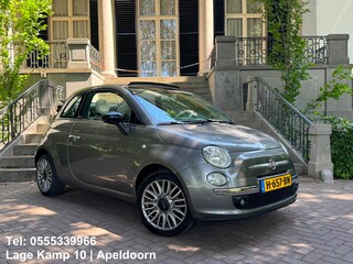 Fiat 500 1.2 Lounge Cabrio Leder Climate Ctr Pdc Lmv