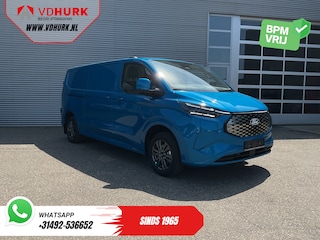 Ford Transit Custom 218 pk 330 km WLTP L2 Limited B&O/ Adapt.Cruise/ Elek.Trekhaak/ Standkachel/ Stoelverw./ Stuurverw./ Carplay/ Navi/ 360.Camera/ Climate